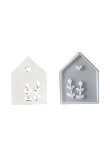 Sevimli Hollows Ev Silikon Reçine Kalıpları, Pişirme0002 Diğer