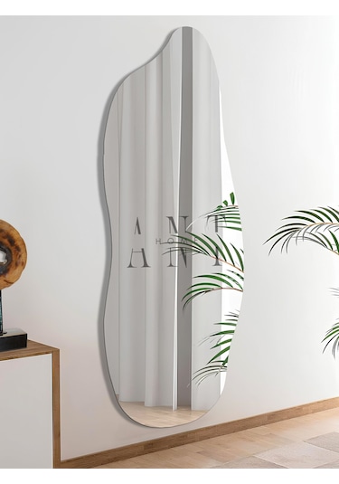 Asimetrik Ayna, Natura Boy Aynası, Asimetrik Boyayna 160 X 60 Gümüş