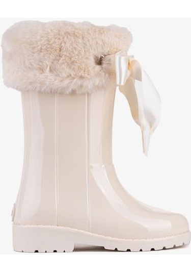 İgor W10239-079 Campera Charol Soft Kız Çocuk Çizme Krem 29-37 Krem