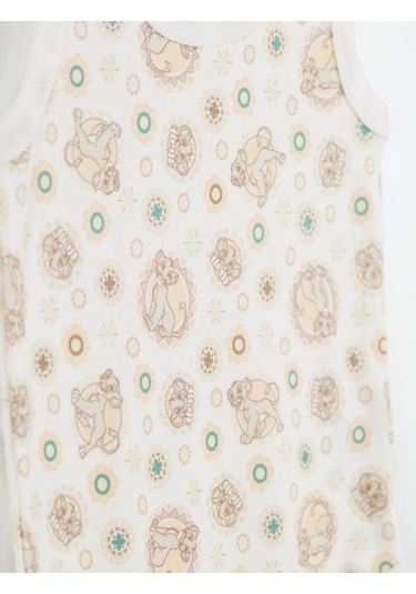 Çimpa Lion King 2'li Bebek Body 20812 Ekru - Bej