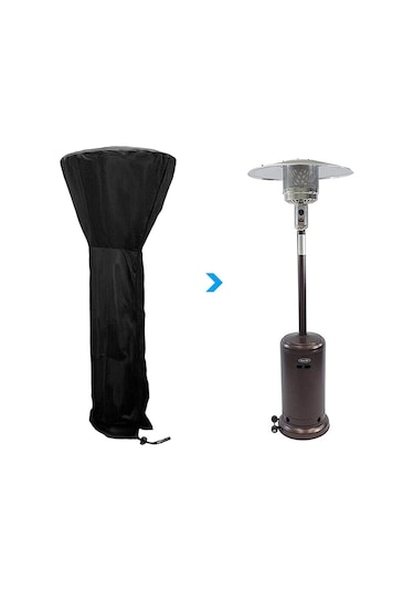 Ximistore9 210d Su Geçirmez Bahçe Isıtıcı Kılıfı - Yağmur Ve Güneşe Dayanıklı