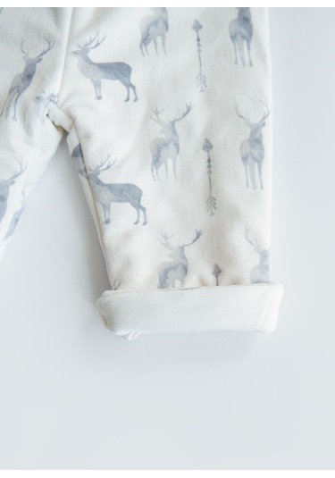 Deer Çift Taraflı 2'li Takım Gri Gri