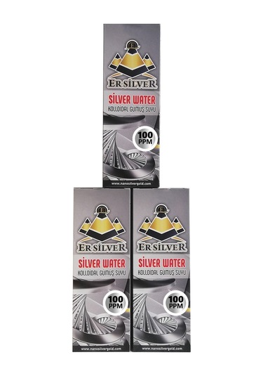 Er Silver Gümüş Suyu 100 Ppm 3 x 1 L
