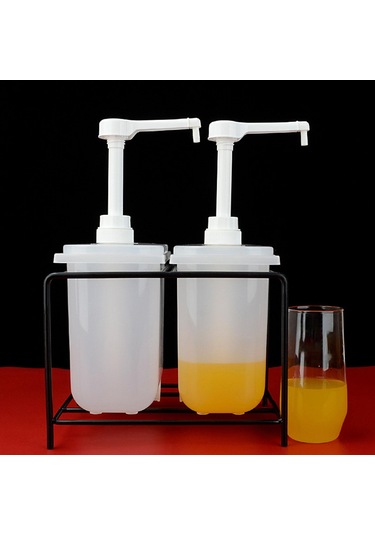 Suntek Şurup Şişesi Standı Tutucu Demir Baharat 2l