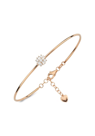 Nadias Jewellery Baget Pırlanta Bileklik N11.41
