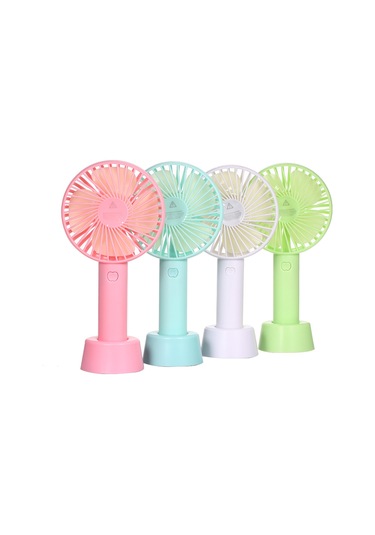 Ranyeek Usb Çalışır Masaüstü/el Tutulu Ev-ofis Seyahat Fanı, 3 Hız Ayarı, Yeşil Pil Yok