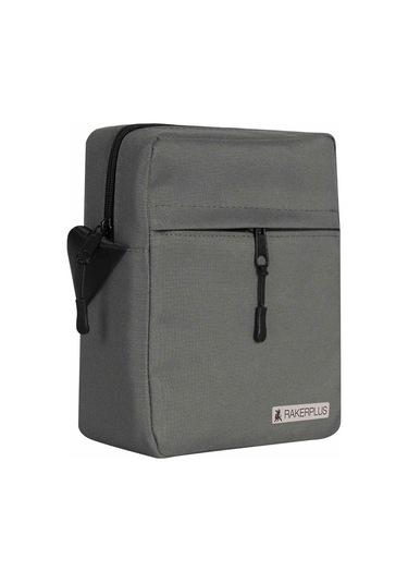 Rakerplus Gri 20x16x8 Cm Unisex Omuz Çantası Gri