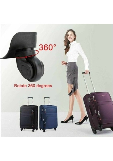 Fastbuy Dayanıklı Kauçuk Çok Tekerlekli Vites Kolu Tamir Tekerleği, Samsonite Platinum Bavul Tekerleri -