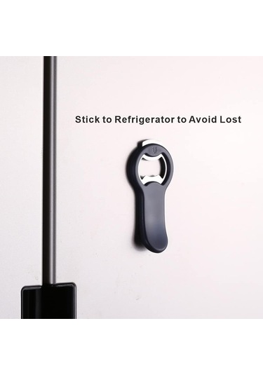 Buzdolabı Ve Karavan İçin Mantar Toplayıcılı 2'li Manyetik Bira Şişe Açacağı B Diğer