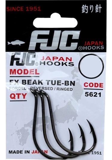 Fjc 5621 Fx Beak Tue Black Nickel İğne No:3/0 6 Adet