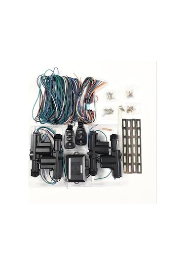 Inwells Kumandalı Beyinli Oto Merkezi Kilit Motoru Kapı Tam Takım