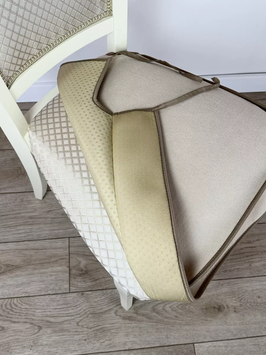 Acsenia Bağcıklı Sandalyeden İçin Yastık 249632875 Bej