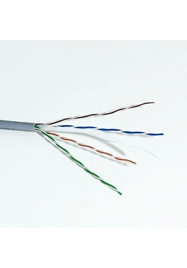 Ontech - Frısby Fnw-cat622 305mt 0.50mm 24awg Cat6 Utp Kablo Gri