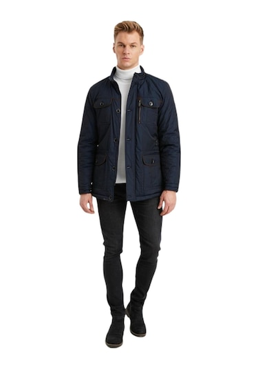 Dynamo Erkek Spor Parka 3450 Bgl-st01641 Lacivert