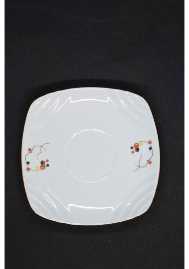 Mz Porzellan Çekolslovak Vintage Çay Fincanı 2 Parça 200 Ml Turuncu