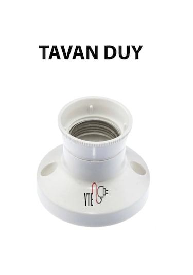 Sağlam Kaliteli Tavan Duy E27 Standart Duy Polikarbonat