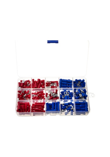 Lemestar 200 Parça Isıyla Büzülen Kablo Bağlantı Seti, Su Geçirmez Pvc Konektörler, Taşınabilir Elektrik Bağlantı Kiti