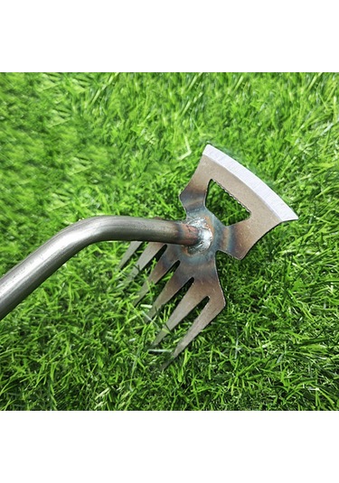 Suntek Arka Bahçe Çim Için Manuel Weeder B-kauçuk-sap