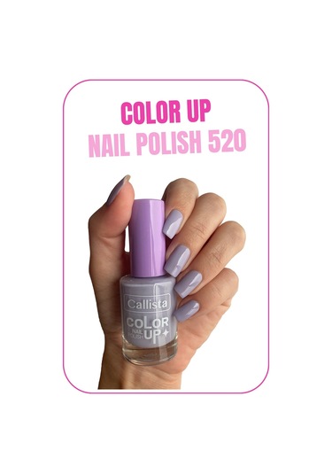 Callista Color Up Nail Polish Oje 520 Lavender Sky - Mor