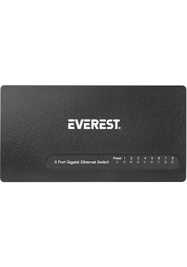 Everest ESW-808 Hub 8 Port 1000mbps Gıgabıt Ethernet Swıtch