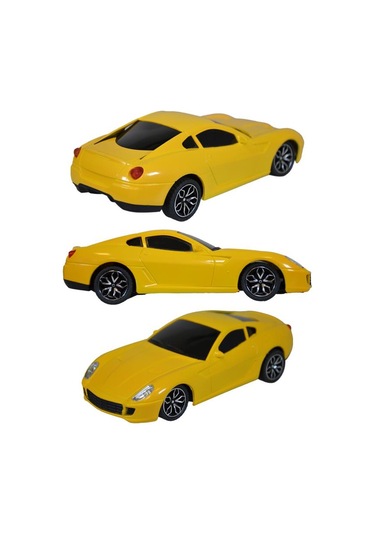 Ctoys Sports Car 27 Mhz Full Fonksiyon Uzaktan Kumandalı Chevrolet Corvette Sarı Ce 07