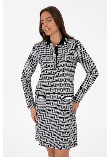 U.s. Polo Assn. Kadın Lacivert Elbise Örme 50309094-vr033 Lacivert