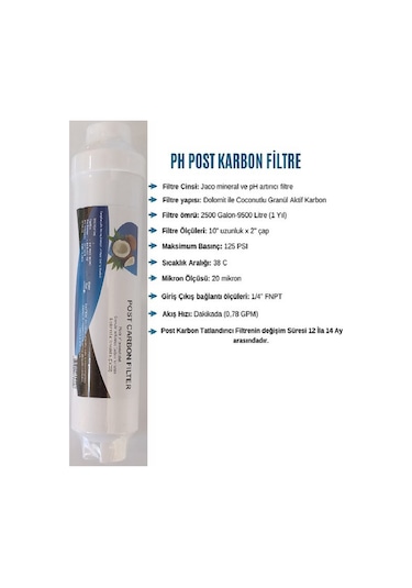 Nsf Onaylı Su Arıtma Filtresi