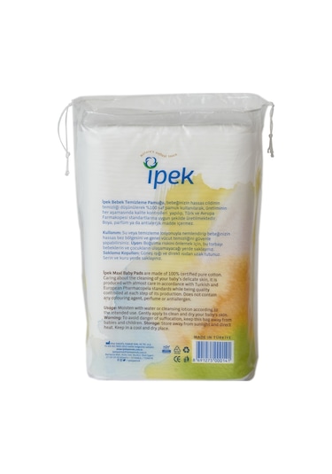 Ipek Maxi Bebek Temizleme Pamuğu 60'lı 16 Paket