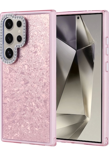 Galaxy Uyumlu S24 Ultra Kılıf Taşlı Tasarımlı Zore Kapi Kapak 1