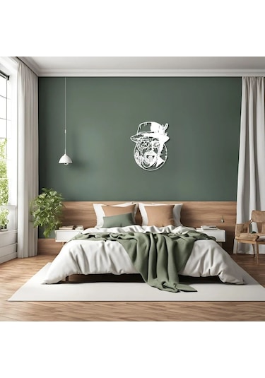 Lazer Kesim Metal Duvar Dekoru Walter White Metal Duvar Tablosu Pop Art