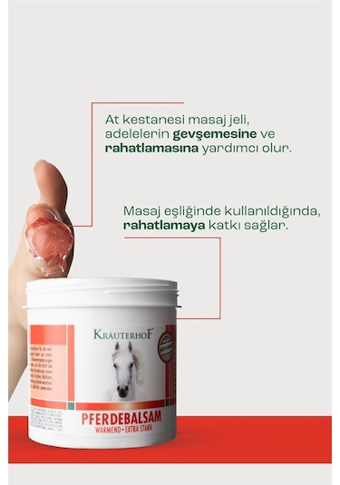 Krauterhof Isıtıcı Masaj Jeli 250 Ml 2 Adet