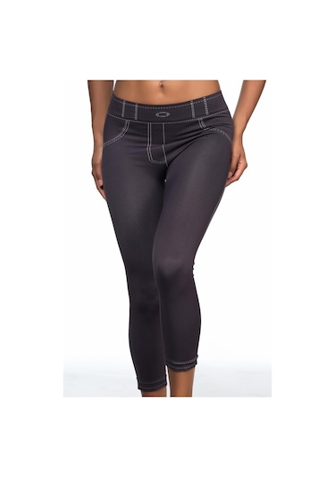 Emay Dikişsiz Kot Tayt Pantalon 3801