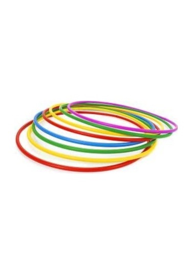 10 Adet Hulahop Çember 60 CM Hulahoop 10'lu Hula Hop Renkli