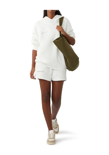 Pangaia Organik Pamuk Şort Off White