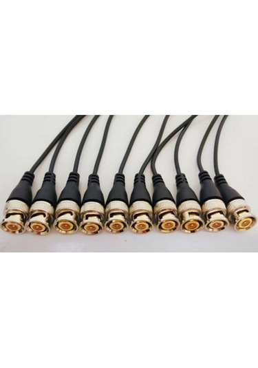 Kablolu Bnc Konnektör Jack 50 Li Paket