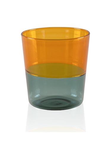 The Mia Rainbow Su Bardağı Amber 320 Ml Şeffaf