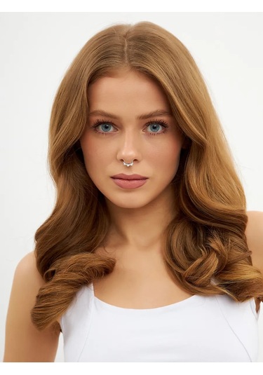 Markiz Burun Septum Taklidi Piercing Sihirbazı Gümüş 925 326254009 Gümüş