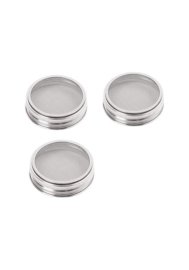 Lebihmurah 3239 Filizlenme Kiti-1 Takım 3 Paket Yuvarlak Bölünmüş Ağ Kapağı Tohum Çimlenme Kapağı Filizlenme Tankı Filtre Kapağı Nefes Alabilen Örgü -