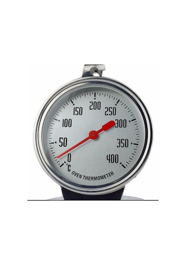 Çelik Manuel Fırın Termometre Sıcaklık Ölçer Thr225