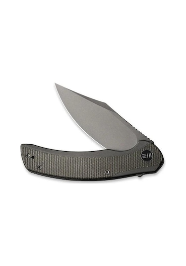 We Knife Snick Titanium Green Micarta Kamp Çakı Yeşil