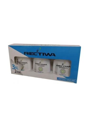 Rectiwa Kepek Şampuanı 3 x 300 ML