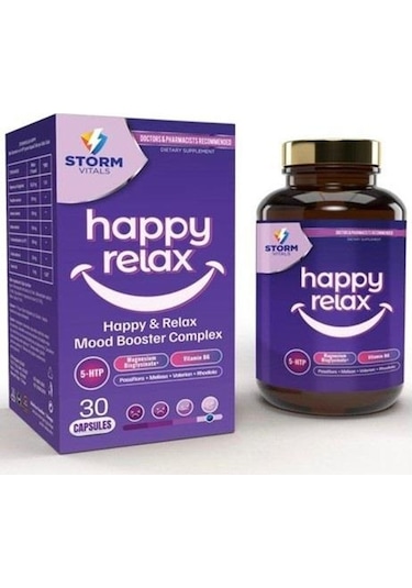 Storm Vitals Happy Relax 30 Kapsül