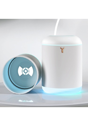 Ev Sessiz Büyük Kapasiteli Nemlendirici Ofis Usb Aromaterapi Püskürtücü Am-j1 Beyaz