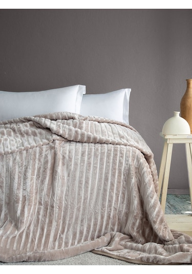 Bedline Gentle Battaniye Mink 200 220 Cm