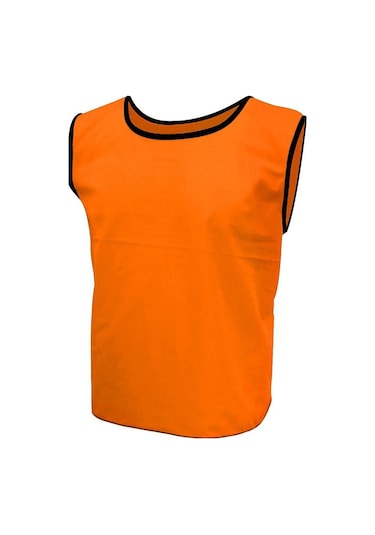 Yetişkin Boy Sporcu Antrenman Yeleği Bip Yelek Turuncu