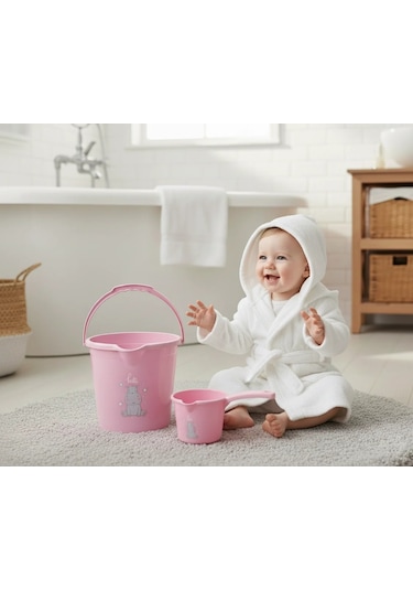 Babyjem Kova & Maşrapa Set Mat Pembe