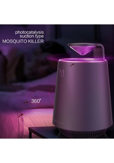 Createtech Tuzağı Sivrisinek Sivrisinek Pembe Önleyici Lamba Kovucu Kontrol Hızlı Elektronik Vl