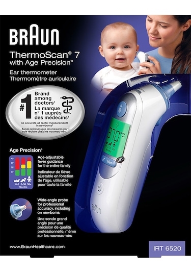 Braun IRT 6520 Thermoscan 7 Ateş Ölçer