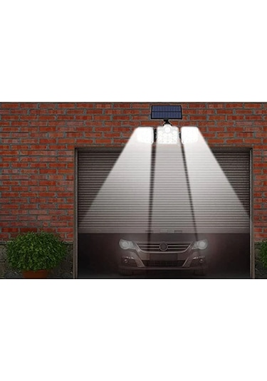 Güneş Enerjili Aydınlatma Solar Lamba 20W 120 Led Sensörlü