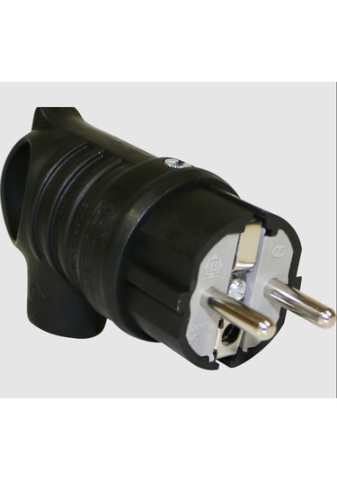 Bemis Kauçuk Kulplu Erkek Fiş Monofaze